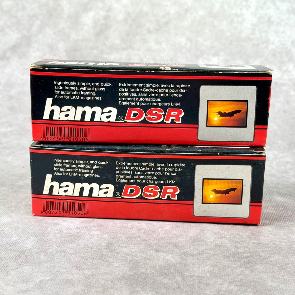 Hama DSR Plastic Slide Mounts 1.6mm Glassless for LKM Magazines Made in Germany